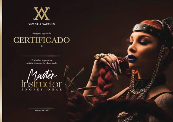 Master de manicura a instructora profesional